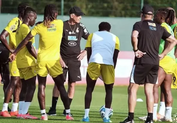 black stars