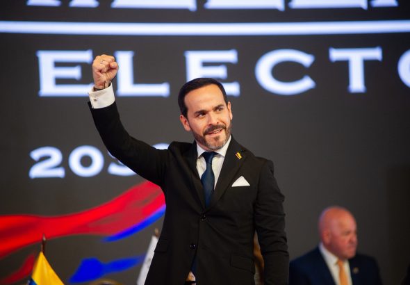 Abelardo De La Espriella Receives Credentials As President Elect Of Colombia