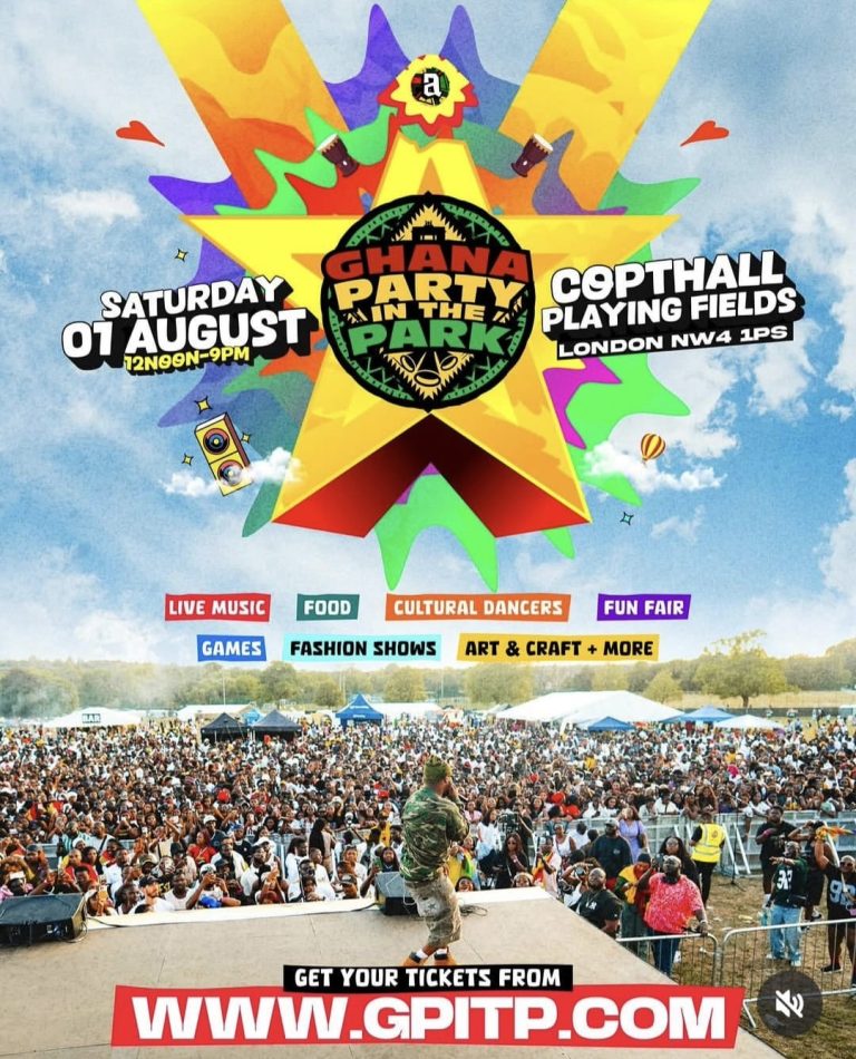 Ghana Party in the Park 2026 Slated for August 1
