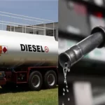 Diesel-tanker
